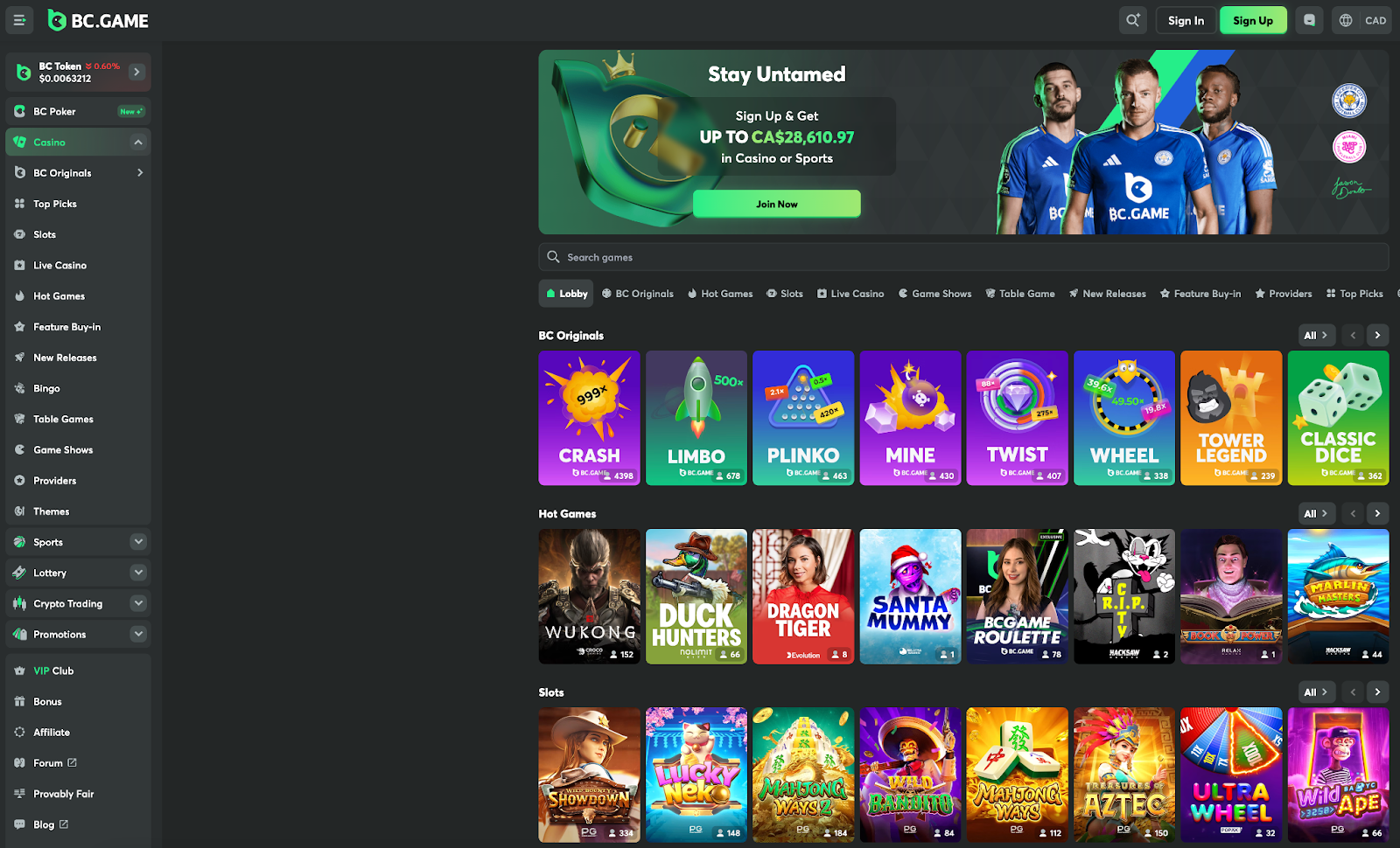 BC Game Casino